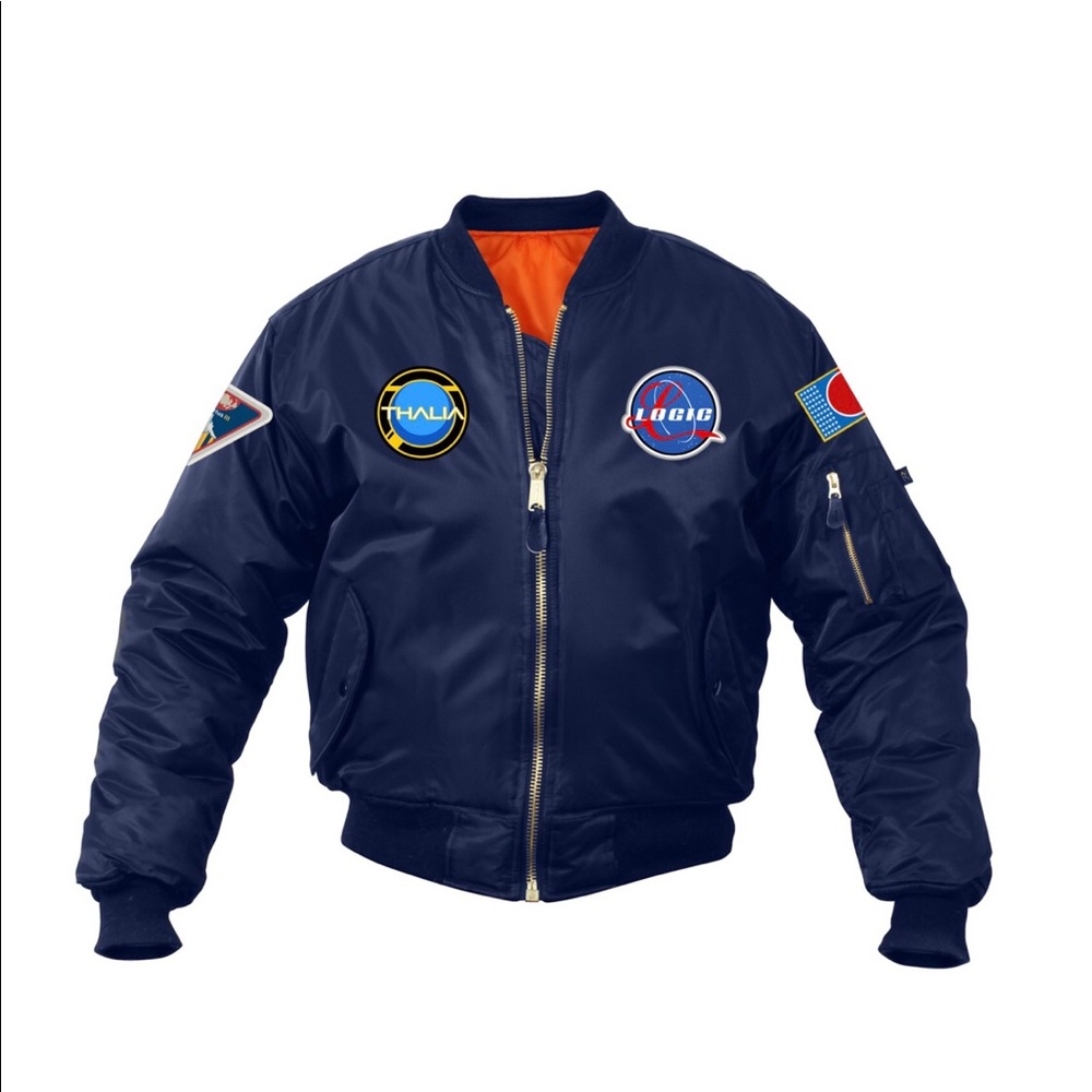 Logic space patch NASA jacket